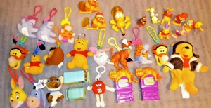 Winnie the Pooh Garfield Scooby Doo etc.. toys keychains figures Window clings - Picture 1 of 9
