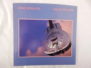 DIRE STRAITS "WALK OF LIFE" PICTURE SLEEVE! NEW! ONLY NEW COPY ON eBAY!! - Picture 1 of 2