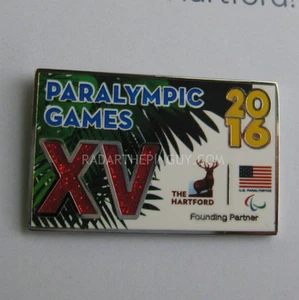 2016 Rio Paralympic Hartford Pin - Bild 1 von 1