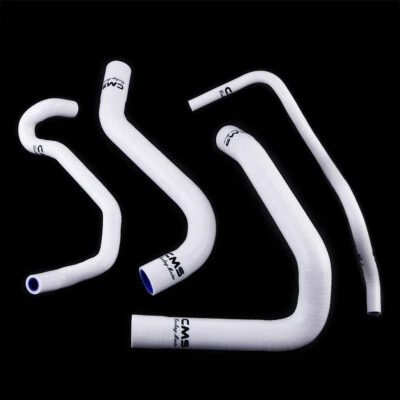 Silicone Radiator Coolant Hose for 09-19 BMW S1000R S1000XR S 1000 RR HP4 White - Image 1 of 4