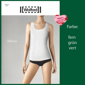 Wolford Athens Top • S • fern / grün ... Elegantes ärmelloses Top - Nahtlos - Bild 1 von 9