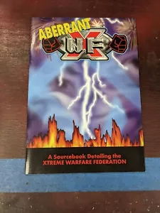Libro de referencia Aberrant WF detallando The Xtreme Warfare Federation White Wolf 8540 - Imagen 1 de 2