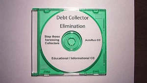 Debt Collector Elimination Software Program CD - Picture 1 of 5