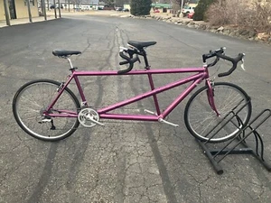 Medium Cannondale Tandem, Campagnolo Triple Crankset, Shimano 3x9 Dura Ace - Picture 1 of 24