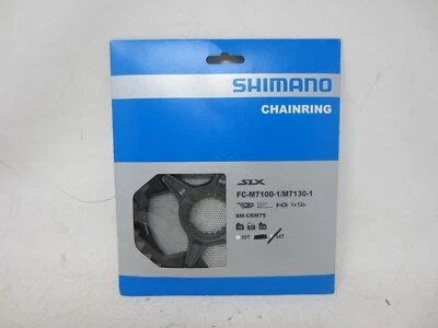 New In Package Shimano SLX FC-M7100/M7130-1 34 Tooth 12 Speed Chainring SM-CRM75 - Image 1 of 4