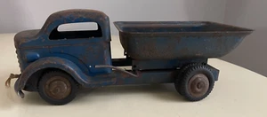SCARCE 1945 ANOTHER ELLWOOD TOY PRESSED STEEL CAB OVER DUMP TRUCK PRE LINCOLN - Picture 1 of 7