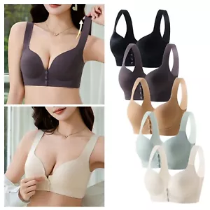 Women's Hands Pumping Bra Maternity Nursing Adjustable Nursing Bra - Picture 1 of 36
