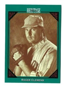 1993 Leaf Studio Heritage Roger Clemens #3 Baseball Card Boston Red Sox - Picture 1 of 2