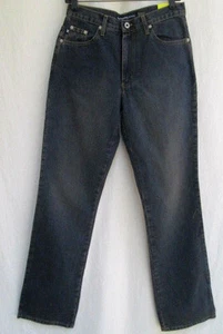 VTG..EXPRESS..HIGH WAIST..STRIAGHT LEGS..DENIM..JEANS..NEW OLD STOCK..sz 5/6L - Picture 1 of 4