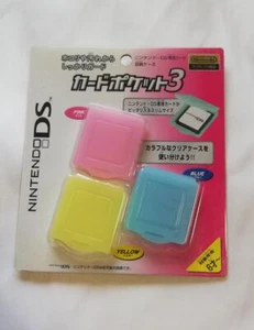 Nintendo DS Game Cart Cartridge Carry Case Set Japan Import NEW - Picture 1 of 2