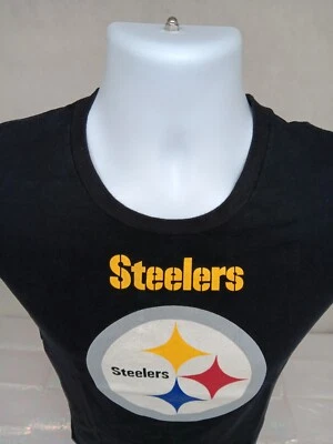 Camiseta de manga corta Majestic Boys Pittsburg Steelers negra XL frontal gráfica Foto 1 de 4