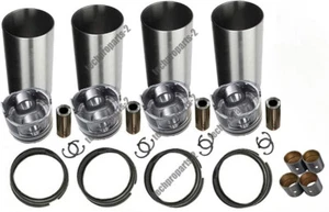 Cylinder Liner Kit for Perkins Engine 404D-22 404C-22 404C-22T 404A-22 - Bild 1 von 2