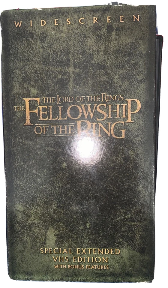Lord of the Rings: The Fellowship of the Ring VHS 2001 2 Tape Special Edition - Image 1 of 1