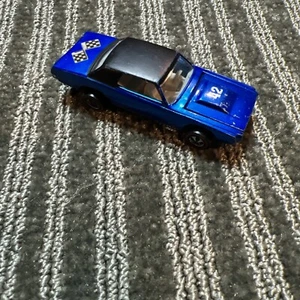 Vintage Mattel Hot Wheels Redline Custom T-Bird Blue 1967 #42 - Picture 1 of 9