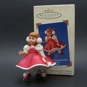 2003 Hallmark Keepsake "Holiday Snowflake Skater" Madame Alexander Doll Ornament - Picture 1 of 11