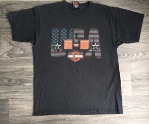 Camisa Harley Davidson 2003 de colección Arrowhead Arizona doble cara motociclista EE. UU. L - Imagen 1 de 6