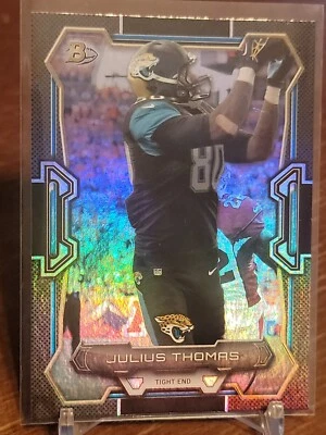 2015 Bowman Black Rainbow Foil Julius Thomas #34 - Image 1 of 2