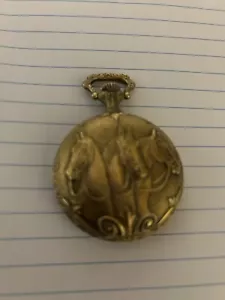 paul breguette watch beautiful brass watch with Horse design - Picture 1 of 4