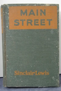 Main Street, by Sinclair Lewis, Copy 1920. 1929 Hardcover. H199 - Foto 1 di 8
