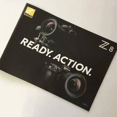 Nikon Z8 Digital Camera & Lens  Japanese General Catalog Published in May 2023 - Image 1 of 4