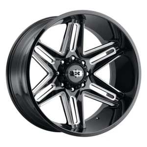Vision Off-Road 20x12 Wheel Gloss Black Milled 363 Razor 5x5.5 -51mm Rim - Picture 1 of 4