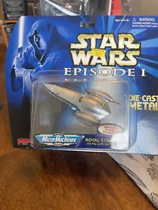 Micro Machines Star Wars Episode 1 Die-Cast Metal. Royal Starship (Never Opened) - Picture 1 of 2