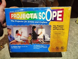 Apco PROJECTA SCOPE PJ768 Artist & Crafters Lighted Projector Original Box New - Picture 1 of 4