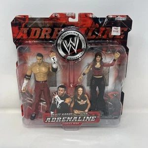 Matt Hardy & Lita Adrenaline Series 9 Figure 2-Pack Jakks 2004 WWE New - Picture 1 of 7