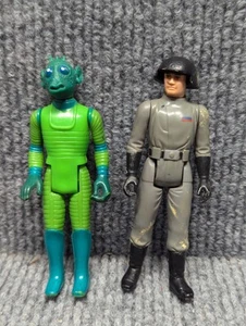 1978 Kenner Vintage Star Wars Figure Greedo and Death Squad Commander - Damaged - Picture 1 of 15
