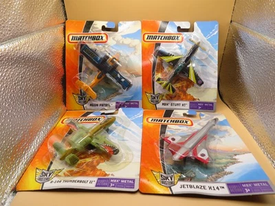 Matchbox Sky Busters x 4 ~ Aqua Patrol, MBX Stunt, A-10A Thunderbolt, Jetblaze - Image 1 of 4