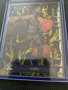 2025 Topps Chrome WWE Cactus Jack Axiom Black & Yellow Refractor - Picture 1 of 2