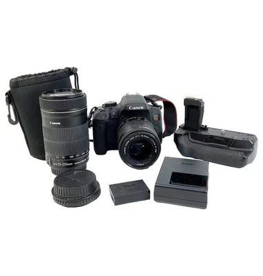 CANON EOS Rebel T6i DS126571 Digital SLR Camera with EF-S 18-55mm is STM Lens  - Image 1 of 4