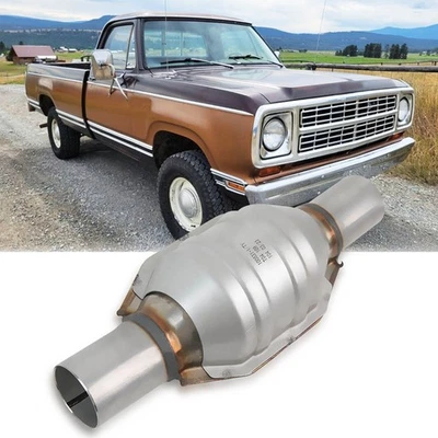 2-дюймовый впускной/выходной каталитический преобразователь теплозащитный экран EPA для пикапа Dodge W100 W200 W300 - Изображение 1 из 4