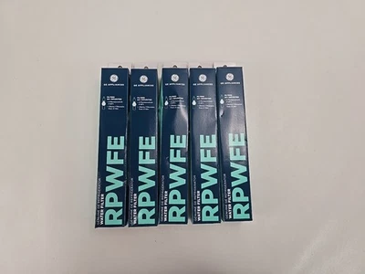 5 X Filtro de agua genuino GE RPWFE para refrigerador con chip RFID NUEVO Foto 1 de 3