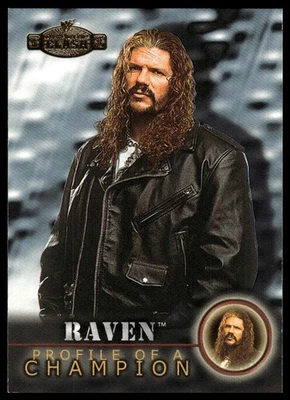 Fleer WWF Championship Clash #57 Raven 2001 Foto 1 de 2