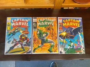 Lote 3 cómics Capitana Marvel #9, #10 #11 l 1969 en muy buen estado-  - Imagen 1 de 14