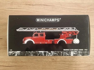 Magirus S 6500 scala aerea 1955 carro scala Minichamps 1:43 - Foto 1 di 3