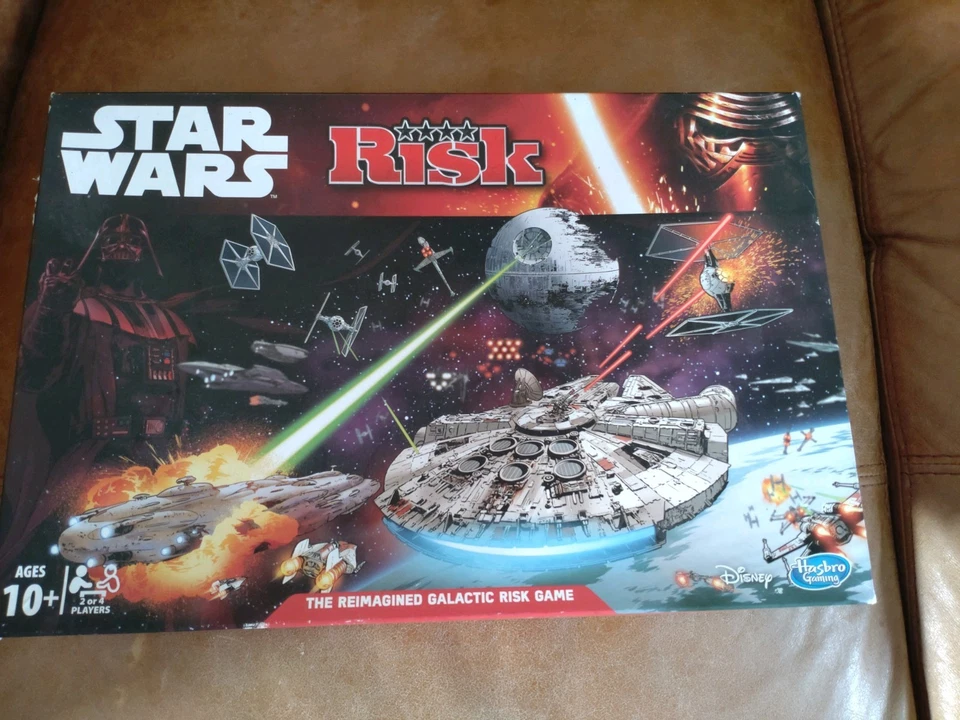 Star Wars Risk. Reimagined Galactic Board Game. Hasbro. Ages 10+, 2 Or 4 Players - Image 1 of 2