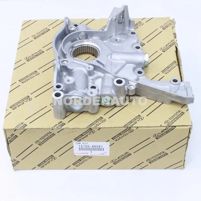 Toyota Supra Lexus GS300 IS300 SC300 OEM 3.0L 1JZGE 2JZGE Oil Pump 15100-46091 - Image 1 of 2