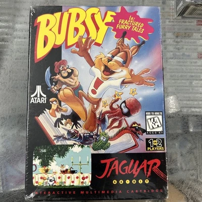 BUBSY IN: FRACTURED FURRY TALES Atari Jaguar NEW Factory Sealed  - Image 1 of 4