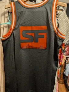 SF Shock Mitchell And Ness Basketball Jersey - Picture 1 of 4