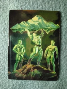 1994 Comic Bilder Boris Vallejo All-Chromium #13 Gewichtheben Holo Fantasy Karte - Bild 1 von 3