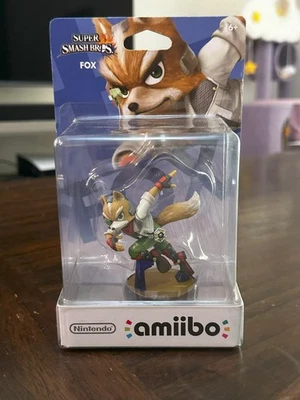 🦊 Fox Amiibo - Serie Super Smash Bros. - Nintendo Wii U/3DS/Switch - NUEVO PRECINTADO Foto 1 de 4