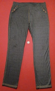 Bae City Jeggings Womens 3X Dark Blue Skinny Ankle Stretch High-Waisted - Picture 1 of 9