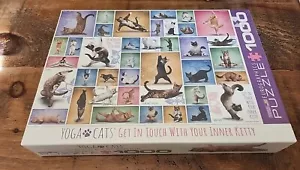 Rompecabezas Yoga Cats Eurographics 1000 Piezas NUEVO SELLADO - Imagen 1 de 1