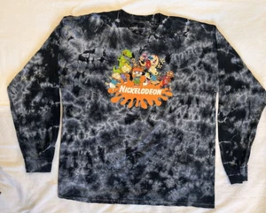T-shirt adulto manica lunga tie dye nicklelodeon - Foto 1 di 5