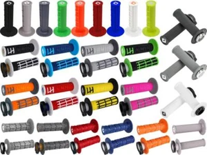 ODI V2 MX Lock-On Grips Twist Throttle Dirt Bike Motocross w/Tube Emig Pro Rogue - Picture 1 of 56