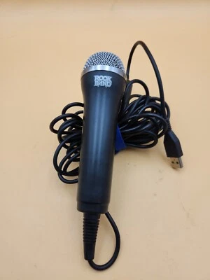 Rock Band Microphone for Wii Xbox 360 PS3 Black E-UR20 - Image 1 of 3