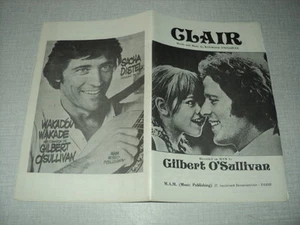 GILBERT O SULLIVAN SACHA DISTEL PARTITION MUSICALE FRANCE AFRIQUE BELGIQUE - Picture 1 of 1