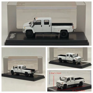 GOC 1/64 Chevrolet Kodiac & GMC Topkick C4500 Pickup Diecast Models Car White - Picture 1 of 12